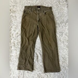 ◾️Vintage Indian Motorcycle Corduroy Khaki Denim Pants